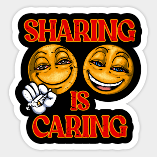 Sharing Is Caring Sticker